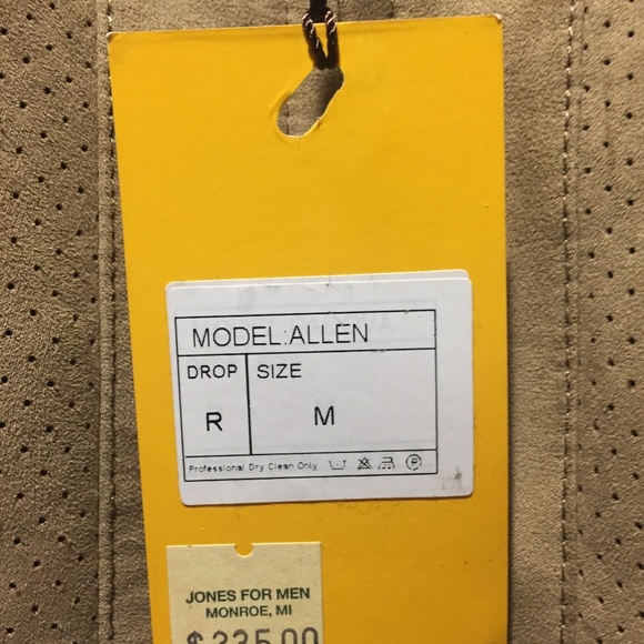 ENZO TOVARE.ITALY ALLEN JACKET SIZE M NWT MSRP 235 - Picture 3 of 3